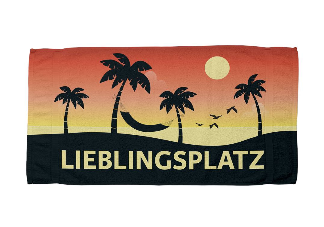 Lieblingsplatz - Handtuch & Strandtuch