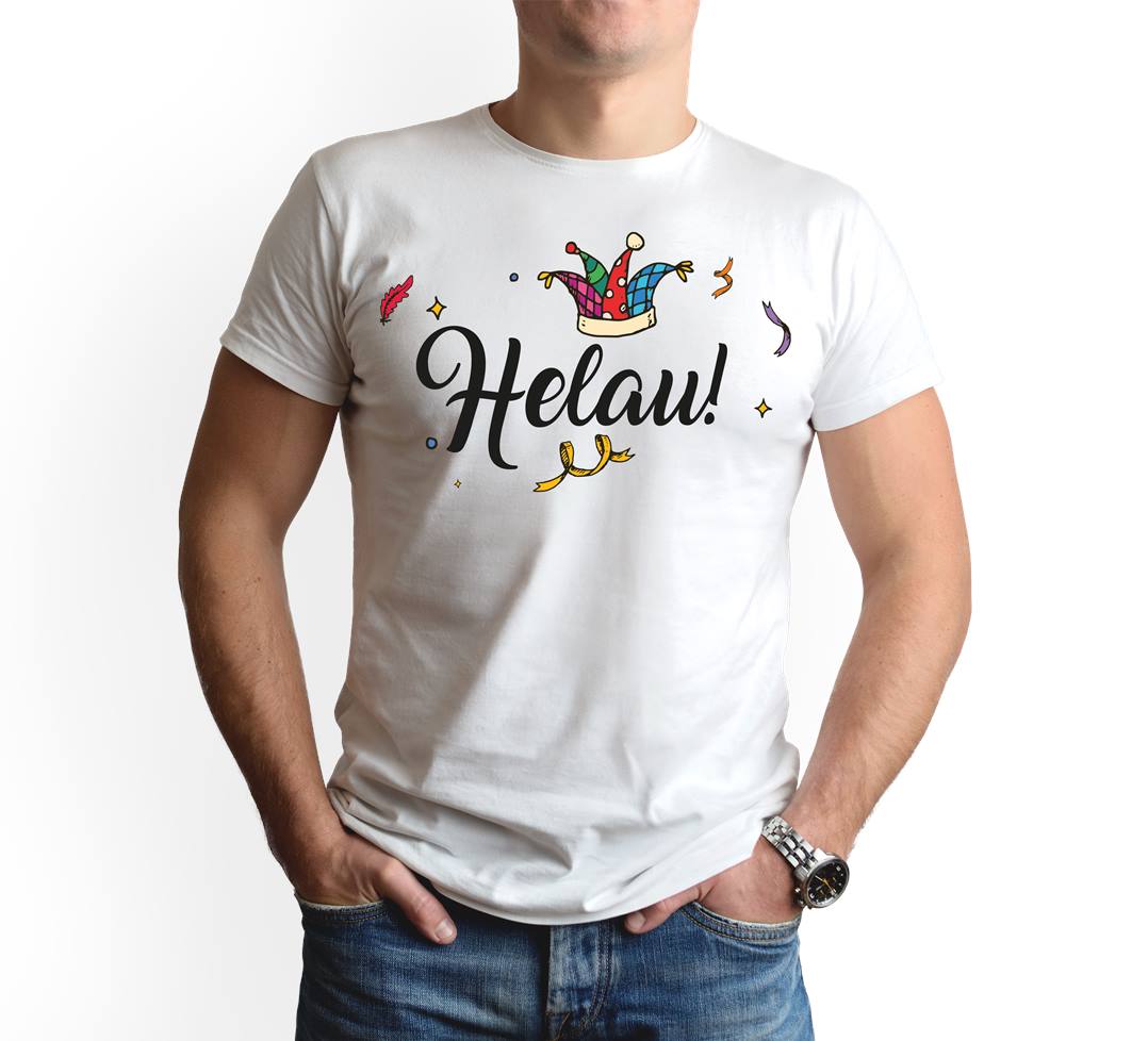 T-Shirt Herren - Helau!