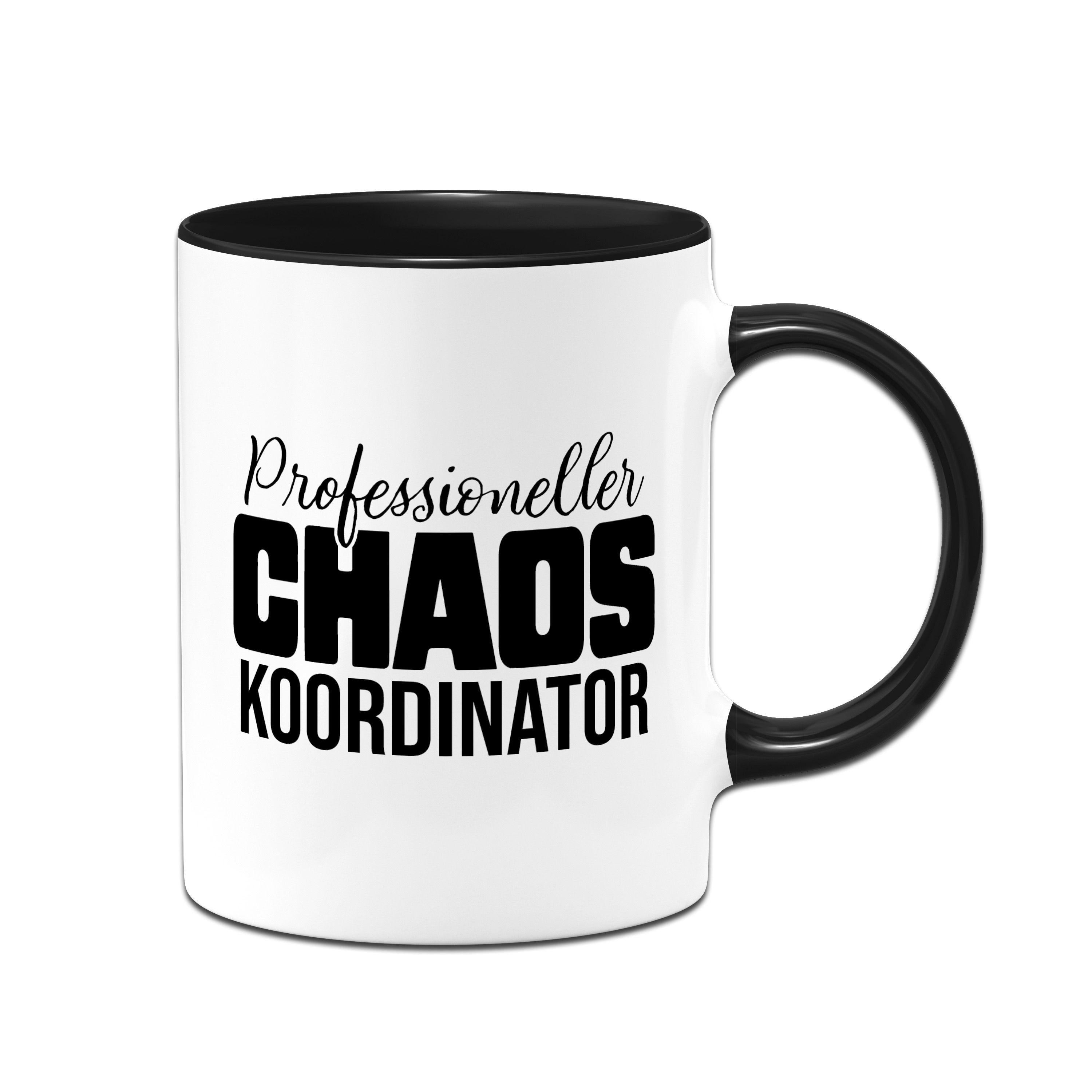 Kosmetiktasche „Chaos-Koordinatorin“ – 26x24 Cm, Wasserfestes Leinen – Witziges Geschenk Für Kollegen & Chefs