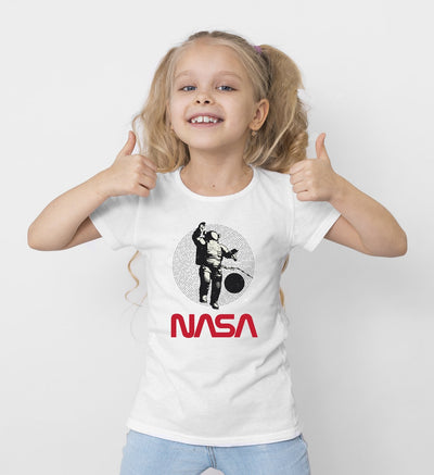Bild: T-Shirt Kinder - NASA Astronaut (Retro) Geschenkidee