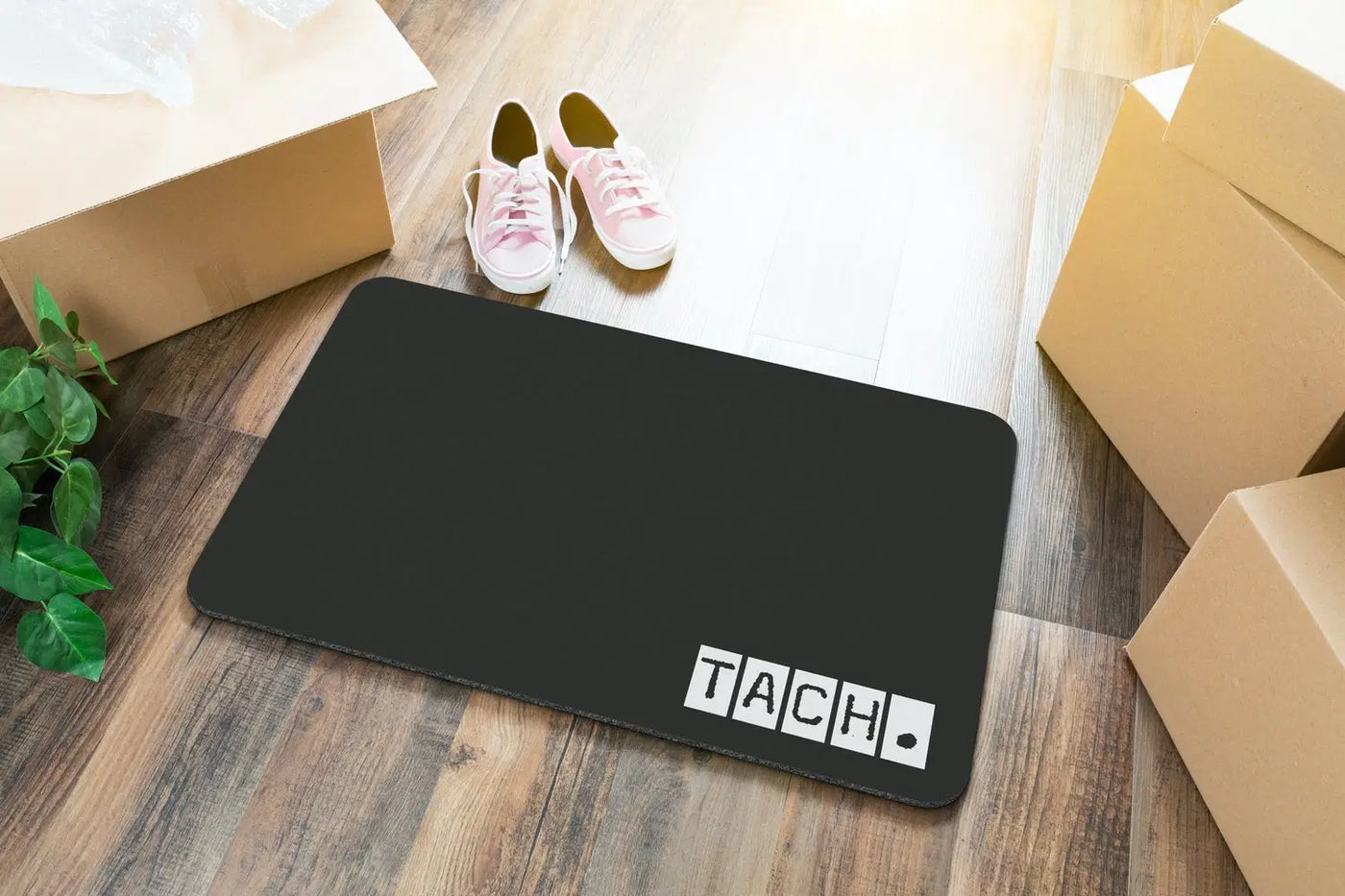 Bild: Fußmatte - Tach Geschenkidee