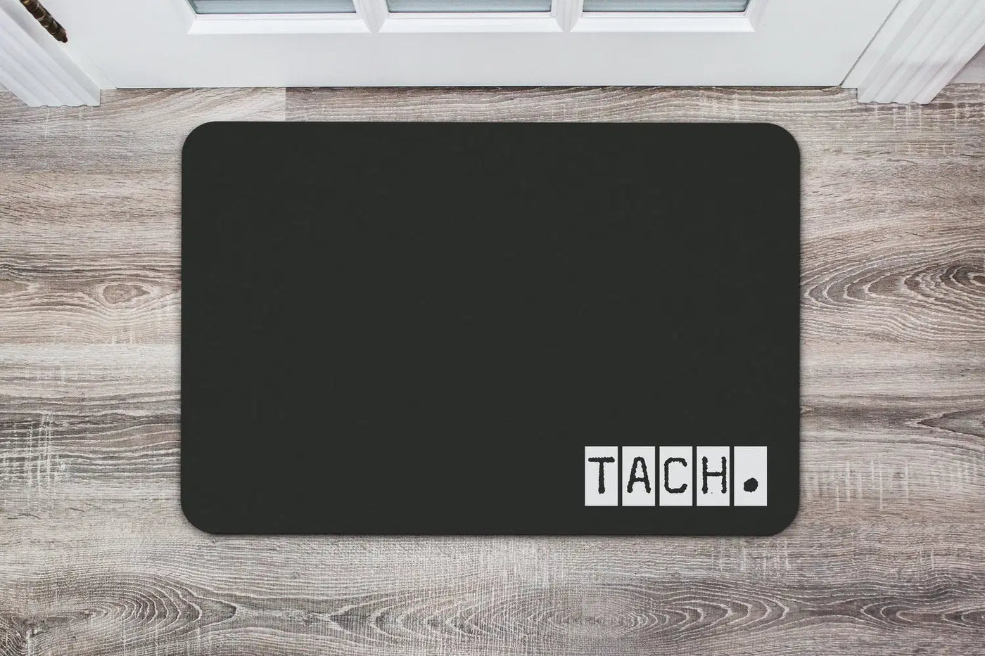 Bild: Fußmatte - Tach Geschenkidee