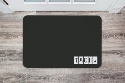Bild: Fußmatte - Tach Geschenkidee