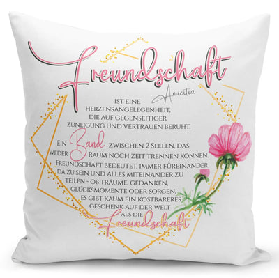 Bild: Kissen - Freundschaft Geschenkidee