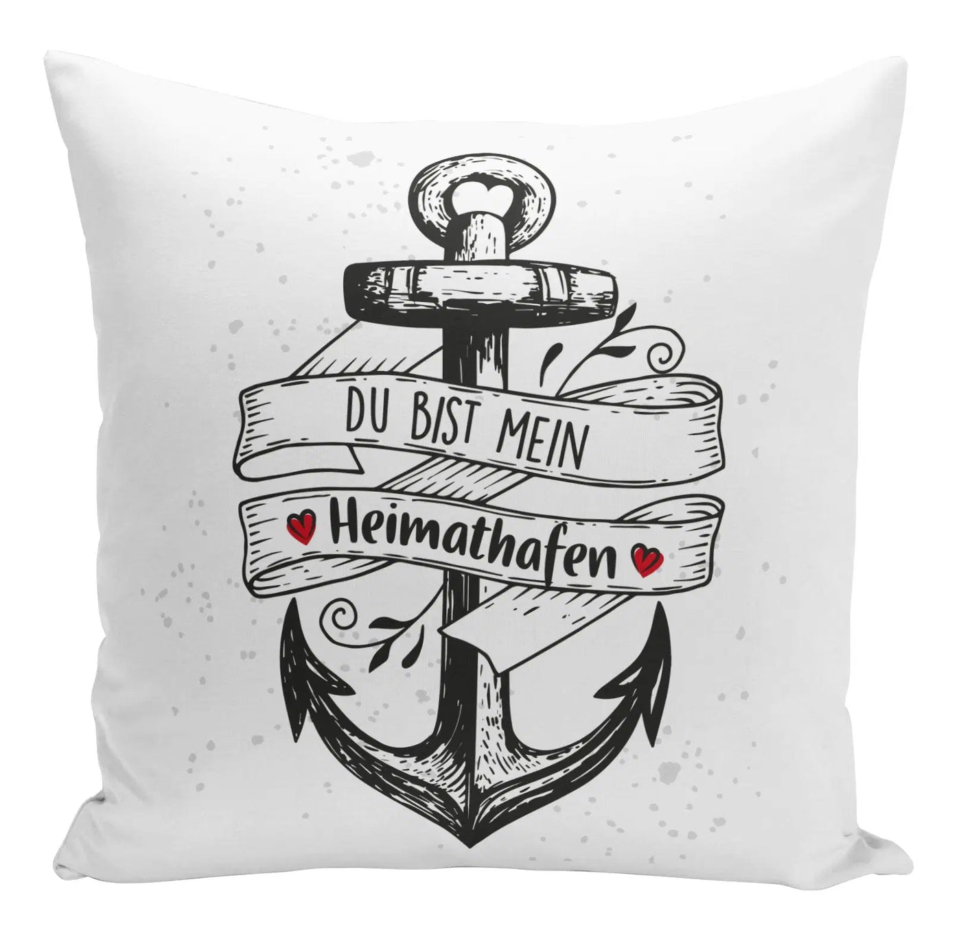 Bild: Kissen - Du bist mein Heimathafen Geschenkidee