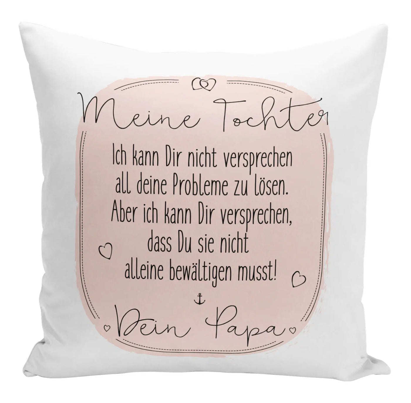 Bild: Kissen - Meine Tochter, Dein Papa Geschenkidee