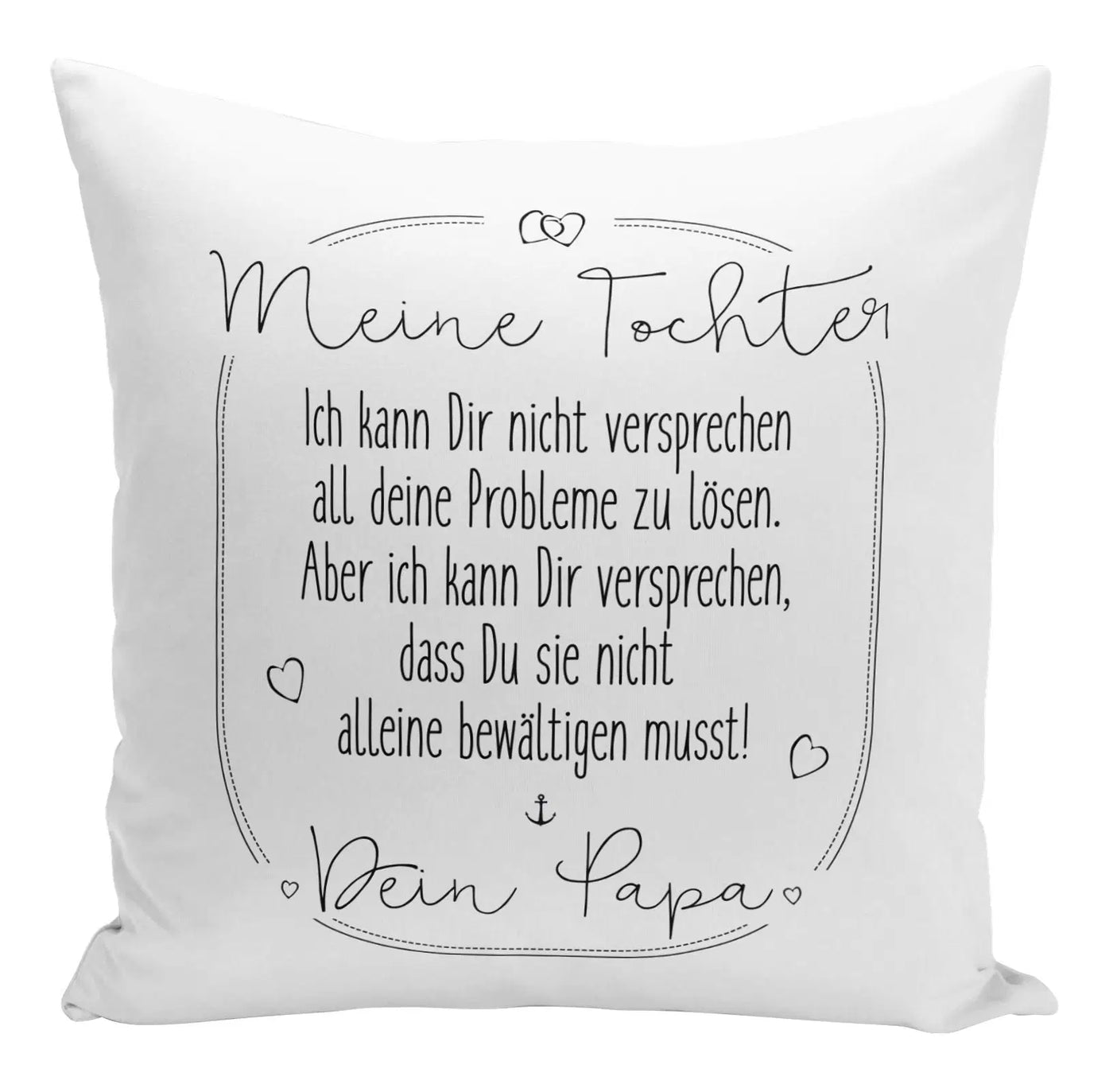 Bild: Kissen - Meine Tochter, Dein Papa Geschenkidee