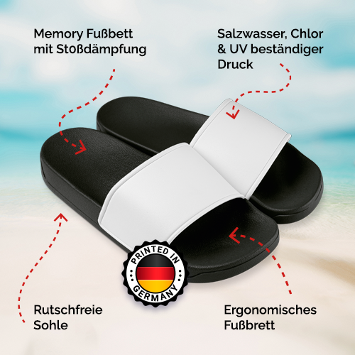 Badeschuhe - Bier statt Meer!