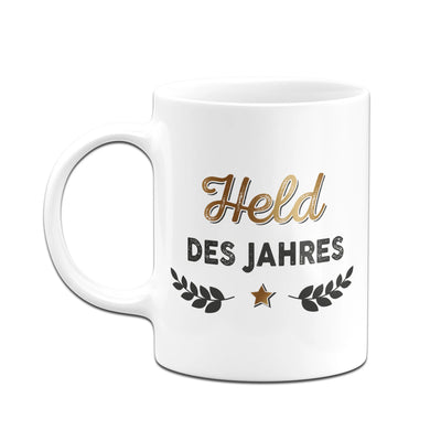 Bild: Tasse - Held des Jahres Geschenkidee