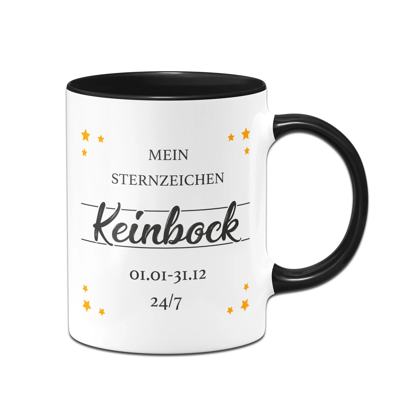 Bild: Tasse - Mein Sternzeichen Keinbock Geschenkidee