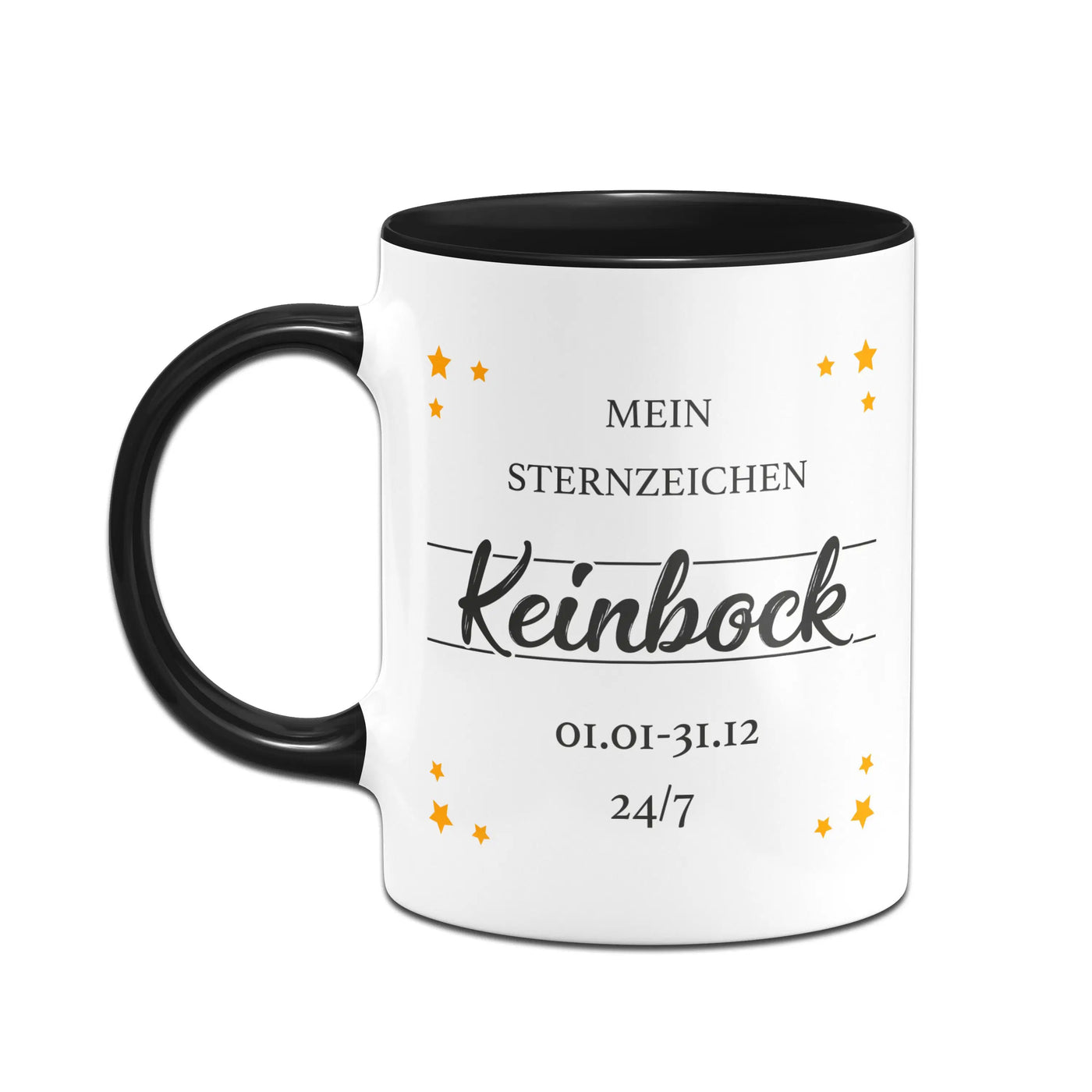 Bild: Tasse - Mein Sternzeichen Keinbock Geschenkidee