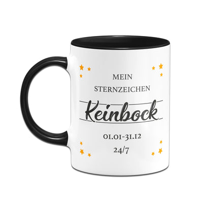 Bild: Tasse - Mein Sternzeichen Keinbock Geschenkidee