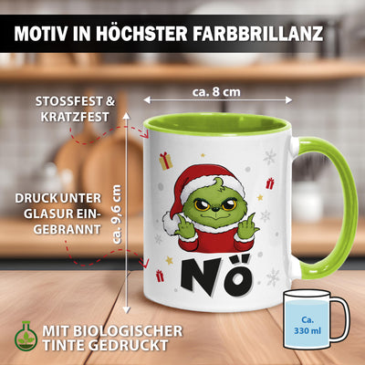 Tasse - Baby Grinch - Nö (Mittelfinger)