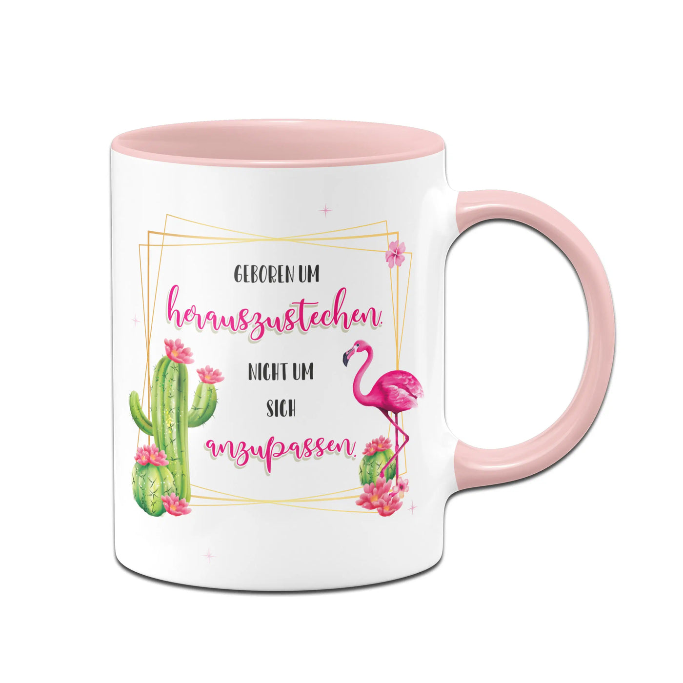 Bild: Tasse - Geboren um herauszustechen, nicht um sich anzupassen. Geschenkidee