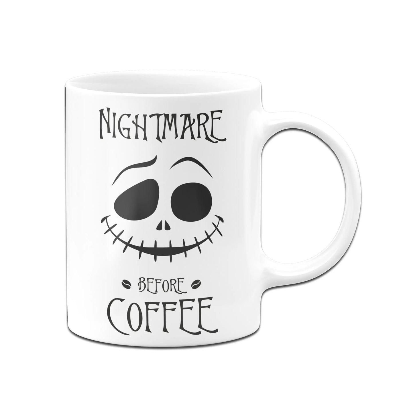 Bild: Tasse - Nightmare before coffee Geschenkidee