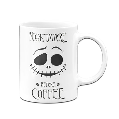 Bild: Tasse - Nightmare before coffee Geschenkidee