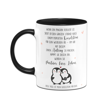 Bild: Tasse - Pinguin Liebe Geschenkidee