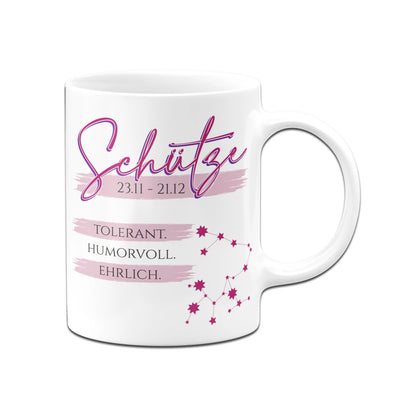 Bild: Tasse - Sternzeichen Definition Geschenkidee