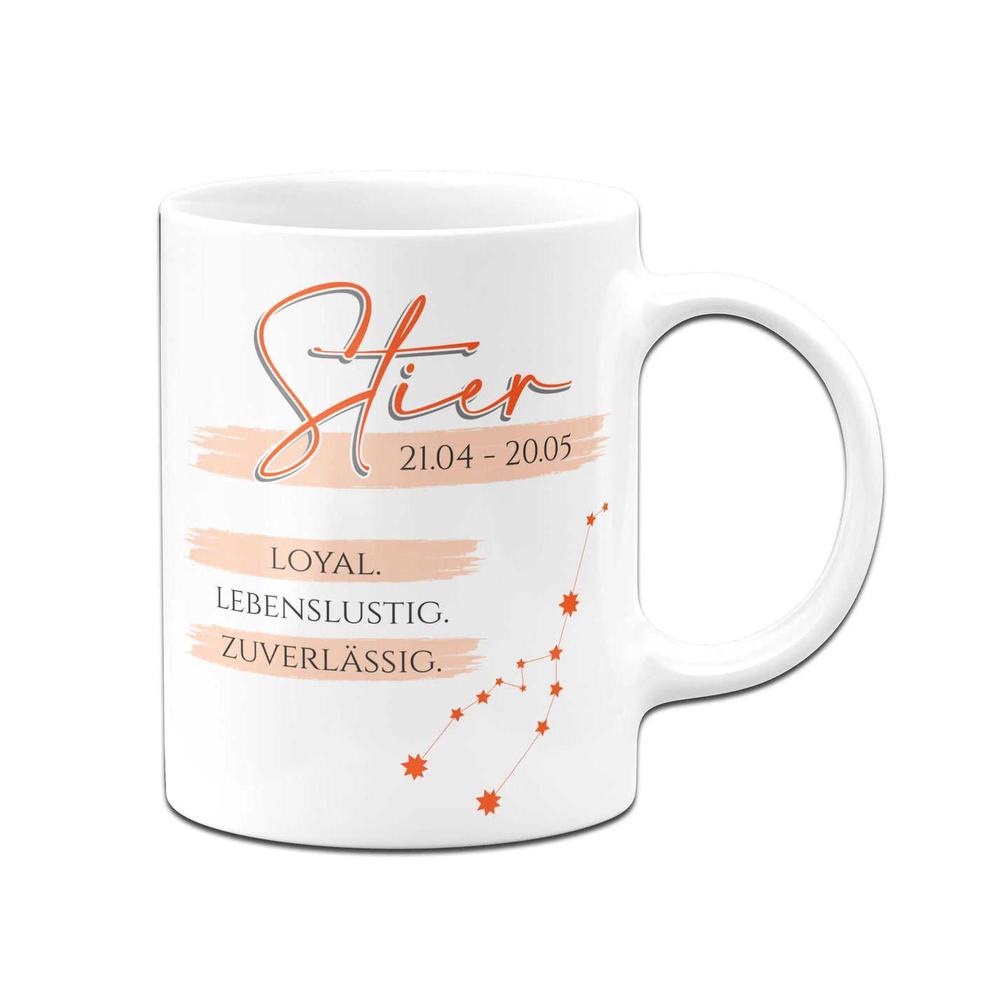 Bild: Tasse - Sternzeichen Definition Geschenkidee