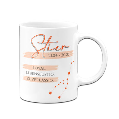 Bild: Tasse - Sternzeichen Definition Geschenkidee