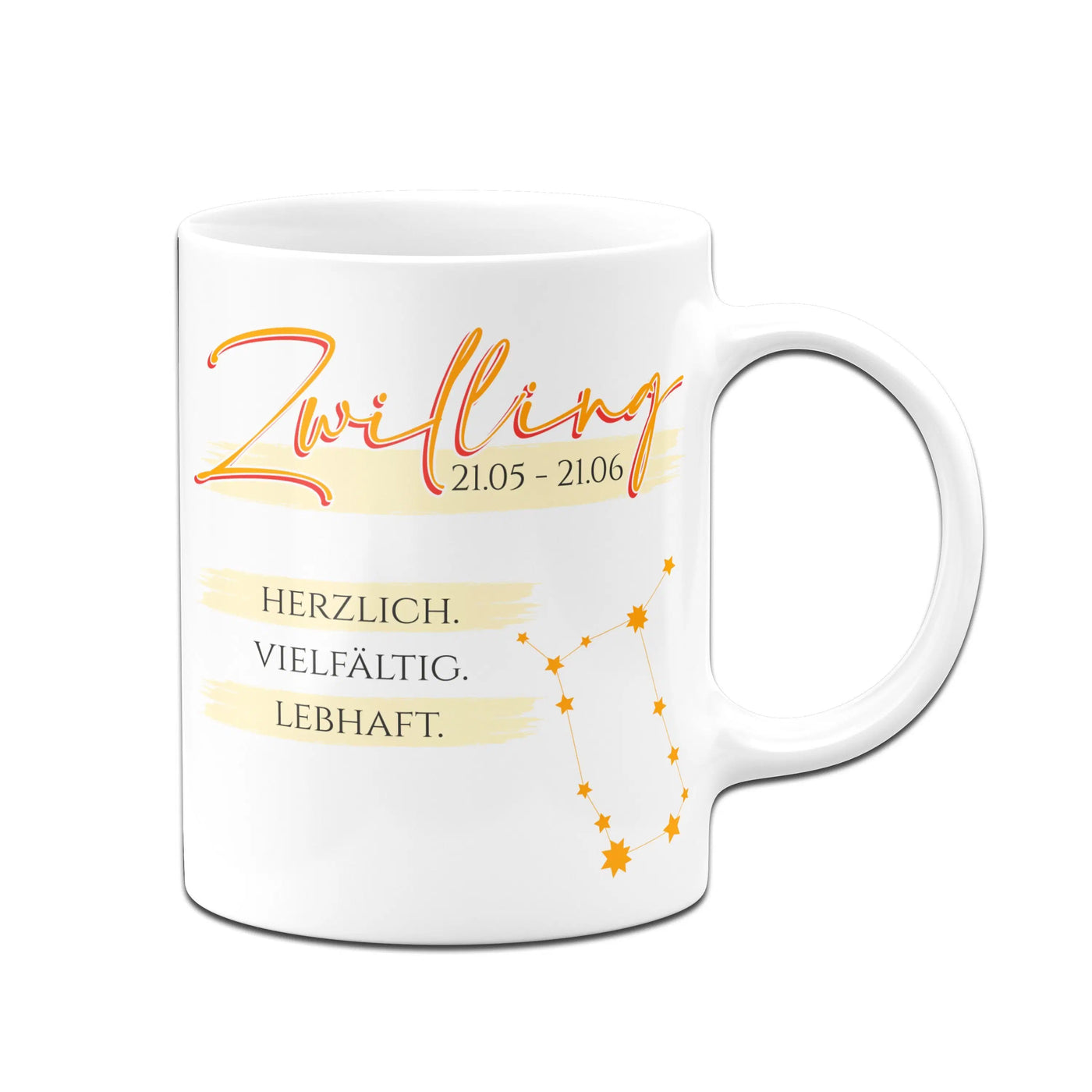 Bild: Tasse - Sternzeichen Definition Geschenkidee