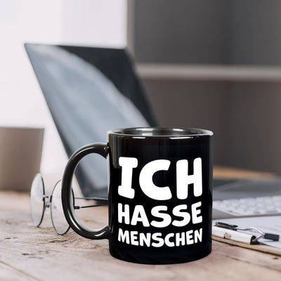 Tasse - Ich hasse Menschen - BL