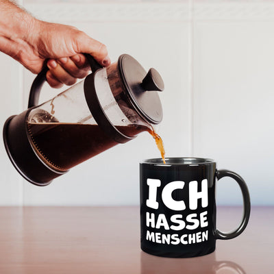 Tasse - Ich hasse Menschen - BL