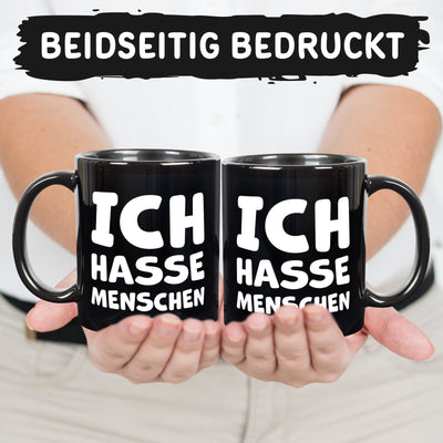 Tasse - Ich hasse Menschen - BL