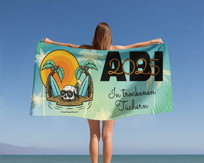 Abi 2025 in trockenen Tüchern - Handtuch & Strandtuch
