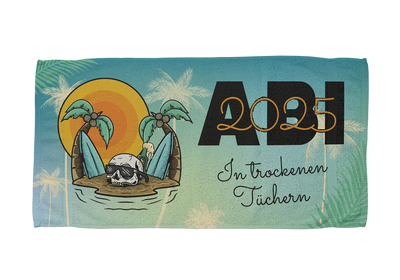 Abi 2025 in trockenen Tüchern - Handtuch & Strandtuch