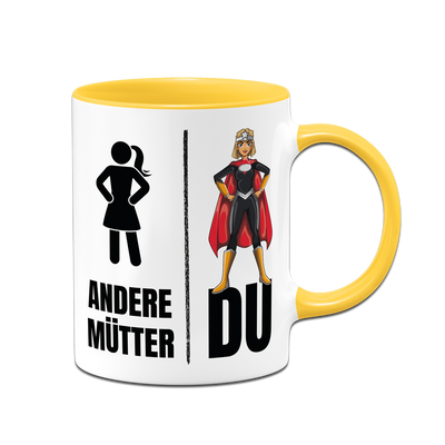Tasse - Andere Mütter vs. Du (Superheldin)