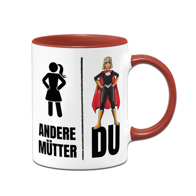 Tasse - Andere Mütter vs. Du (Superheldin)