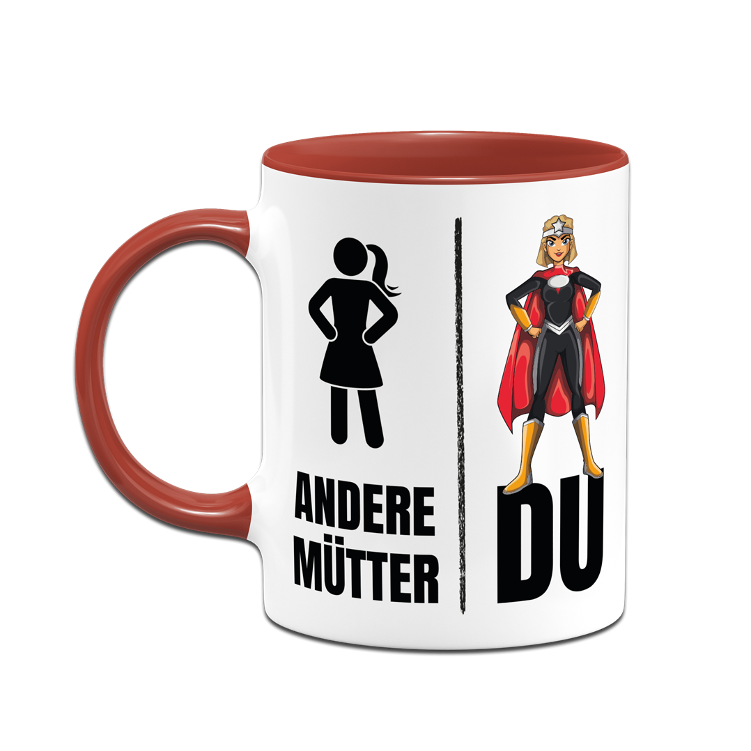 Tasse - Andere Mütter vs. Du (Superheldin)