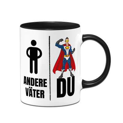 Tasse - Andere Väter vs. Du (Superheld)