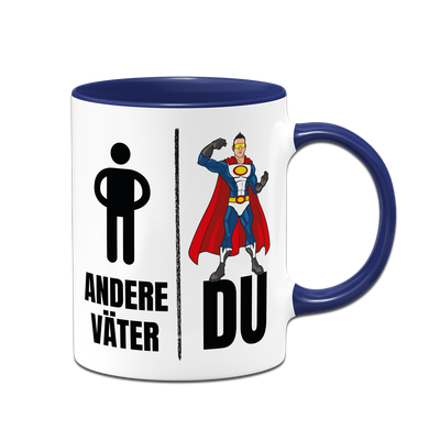 Tasse - Andere Väter vs. Du (Superheld)