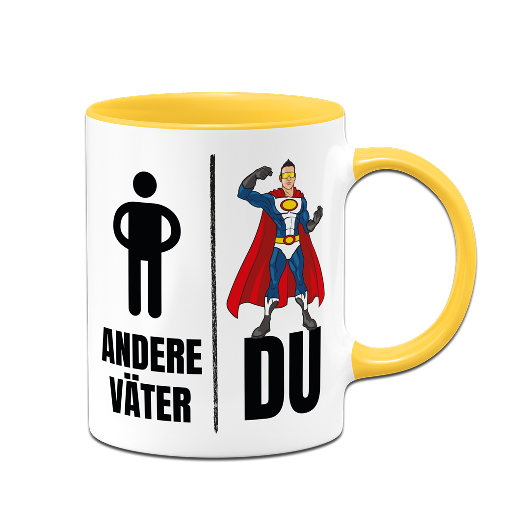 Tasse - Andere Väter vs. Du (Superheld)