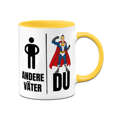 Tasse - Andere Väter vs. Du (Superheld)