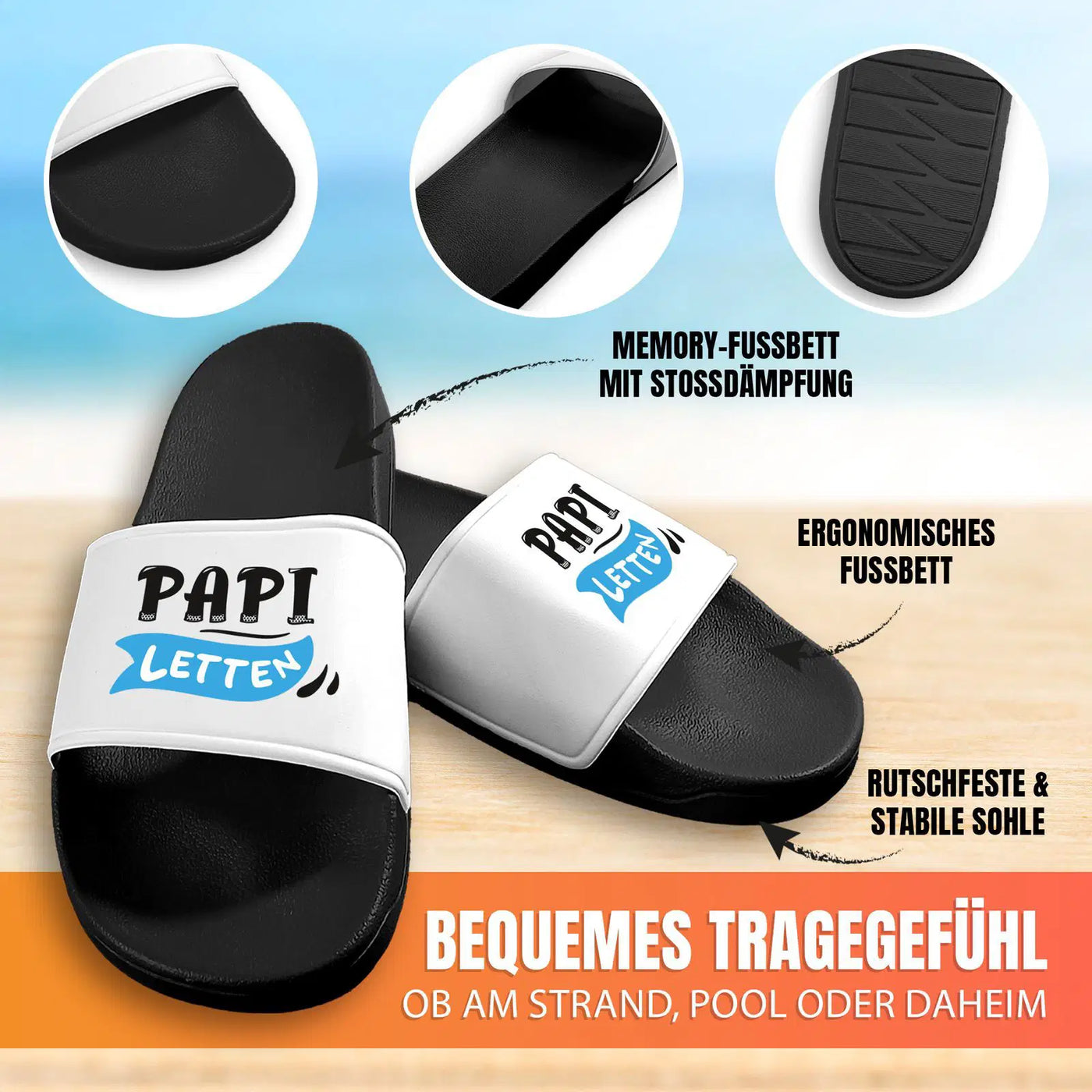 Badeschuhe - Papi Letten