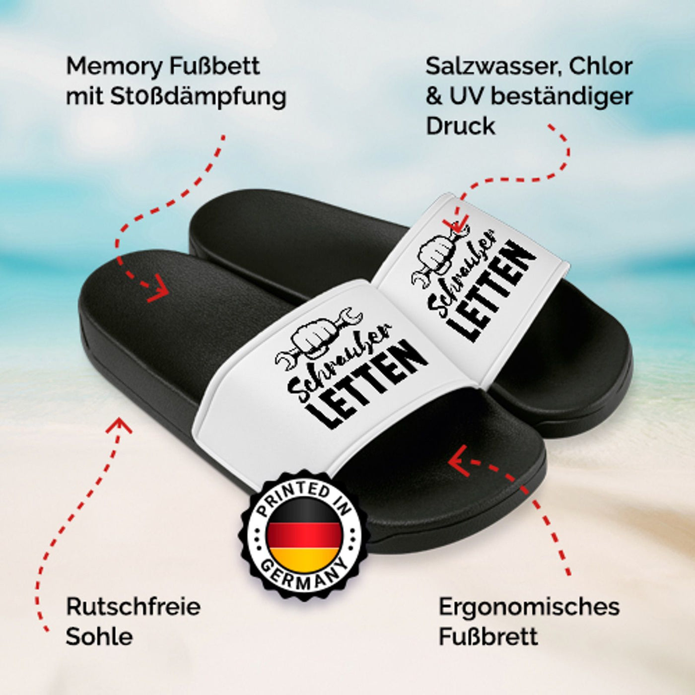 Badeschuhe - Schrauber-Letten