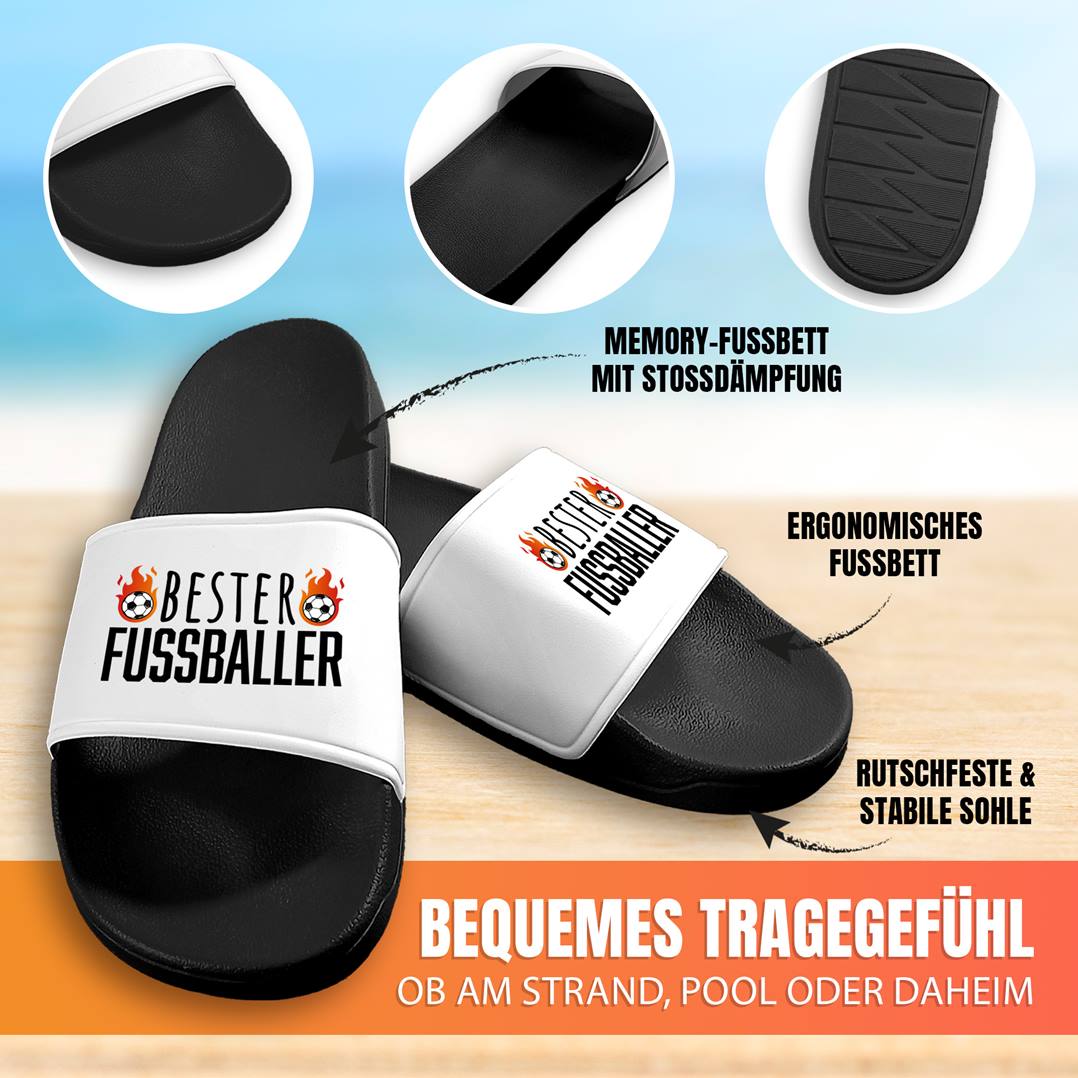 Badeschuhe - Bester Fußballer