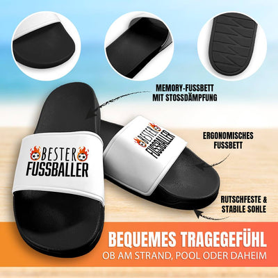 Badeschuhe - Bester Fußballer