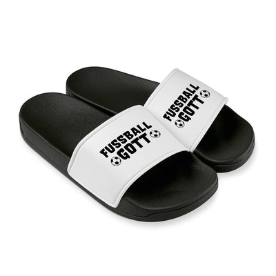 Badeschuhe - Fußballgott