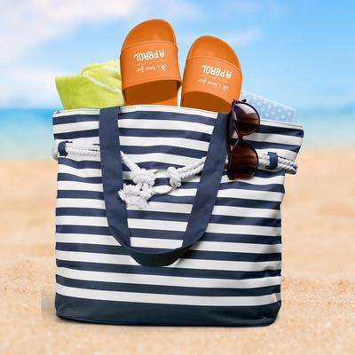 Badeschuhe - It's time for Aperol