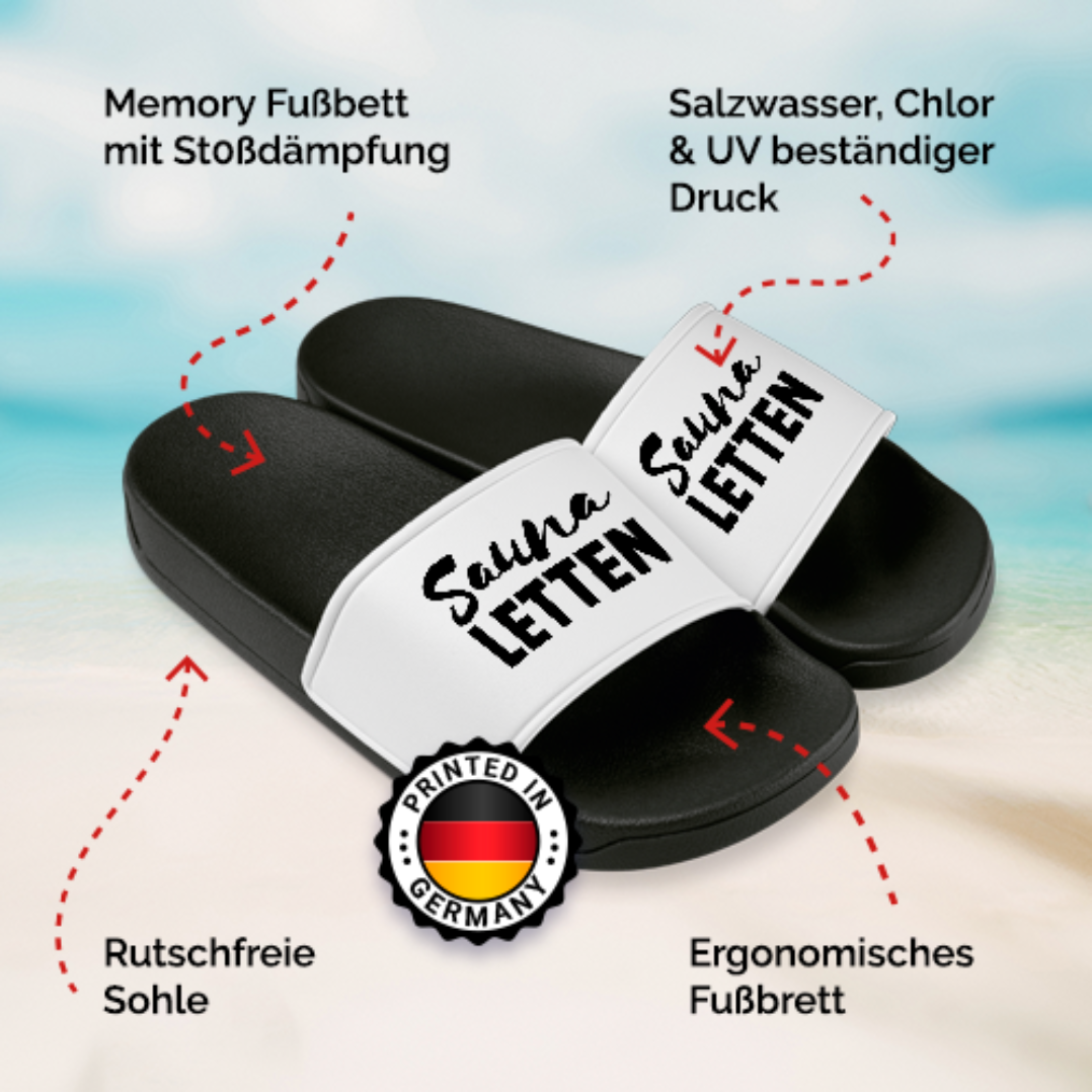 Badeschuhe - Sauna Letten