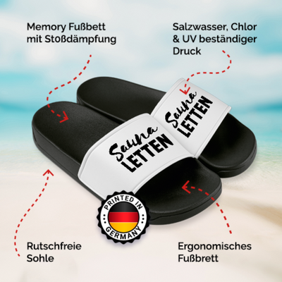Badeschuhe - Sauna Letten