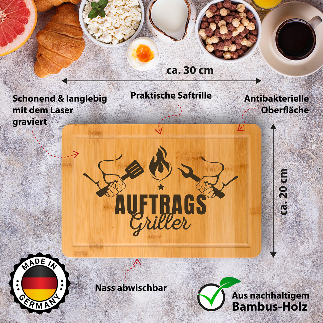Bambus Schneidebrett - Auftragsgriller