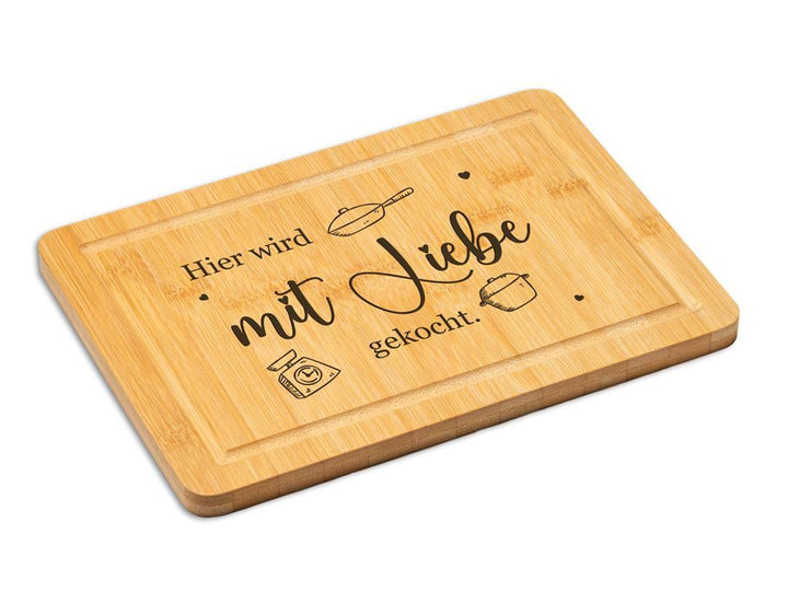 6x Herz-Schneidebretter Aus Bambus – Rustikale Servierbretter Für Käse, Snacks & Deko (ca. 14,5x13,6x1 Cm)