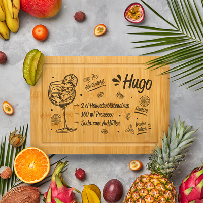 Bambus Schneidebrett - Hugo (Rezept)