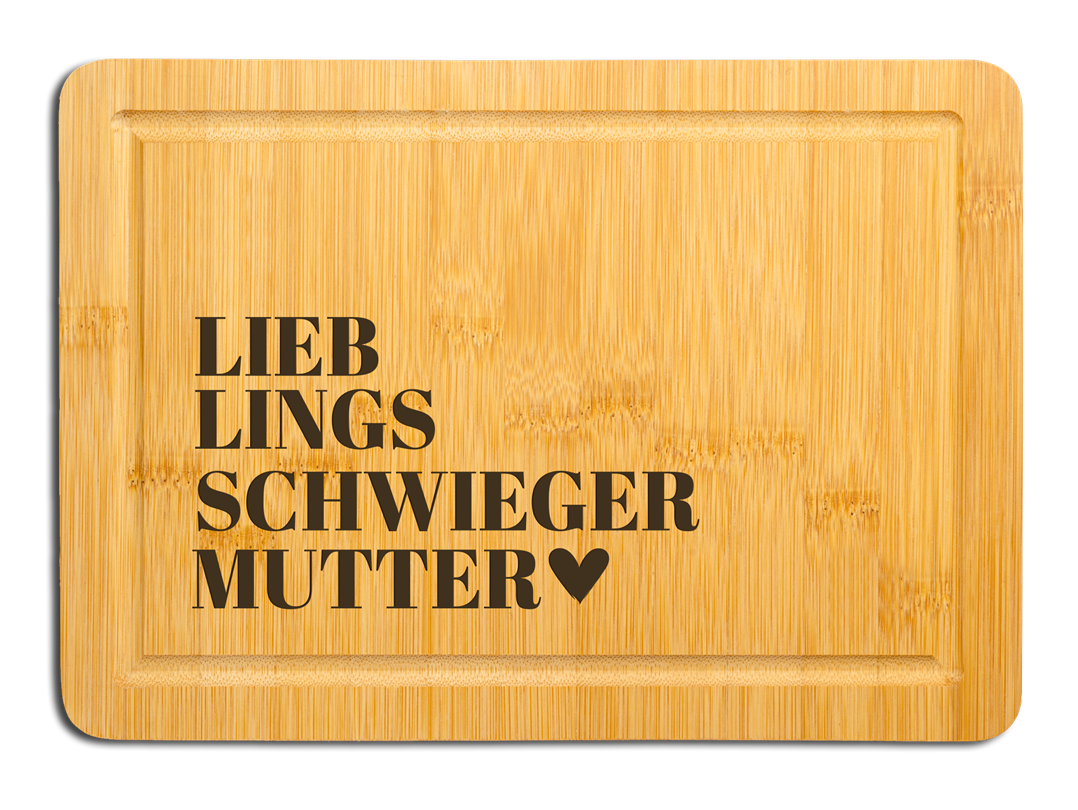 Bambus Schneidebrett - Lieblingsschwiegermutter