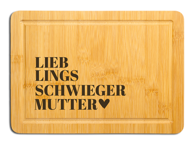 Bambus Schneidebrett - Lieblingsschwiegermutter